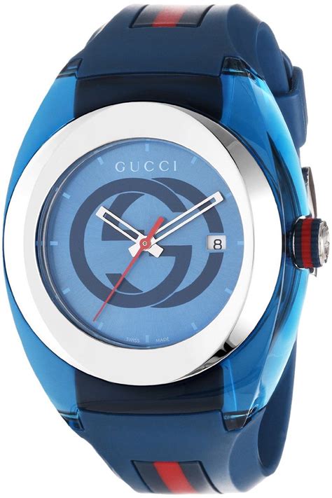 gucci sync blue|gucci sync xxl watch.